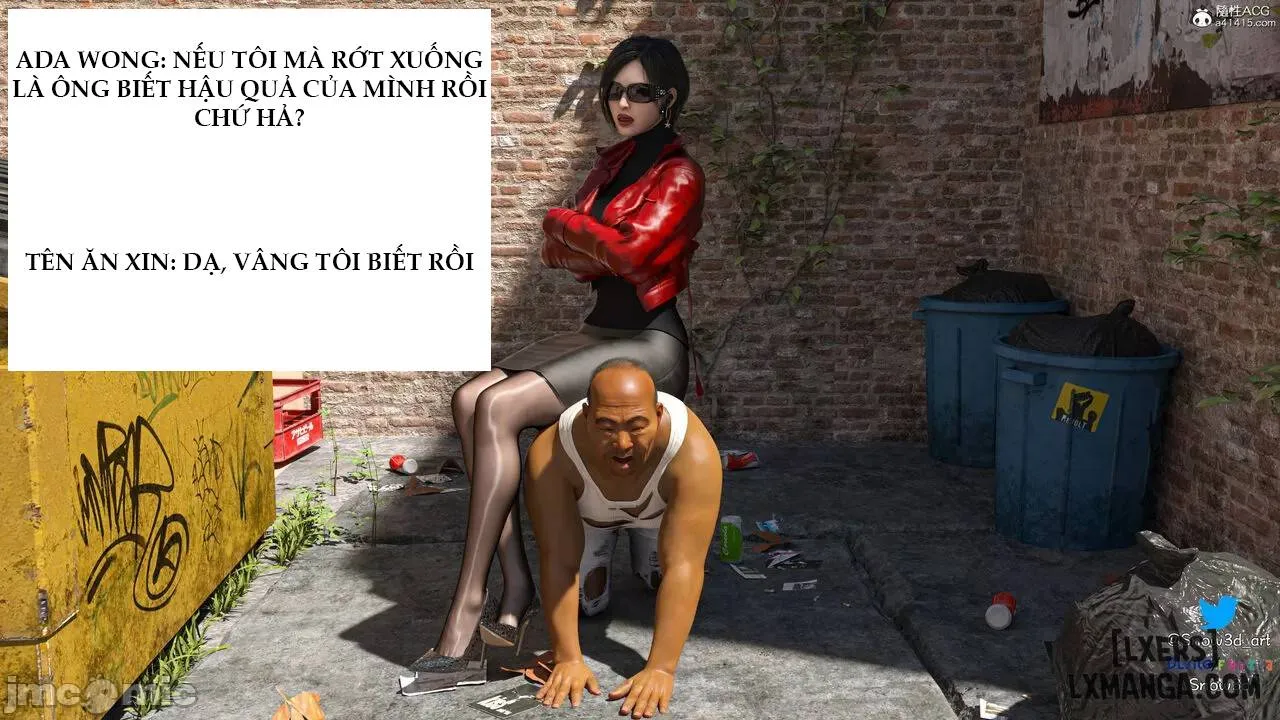 HentaiVN.net - Ảnh 38 - Ada Wong Và Tên Ăn Xin - Chương 1