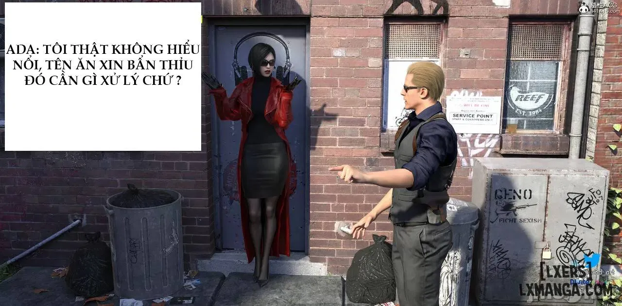 HentaiVN.net - Ảnh 5 - Ada Wong Và Tên Ăn Xin - Chương 1