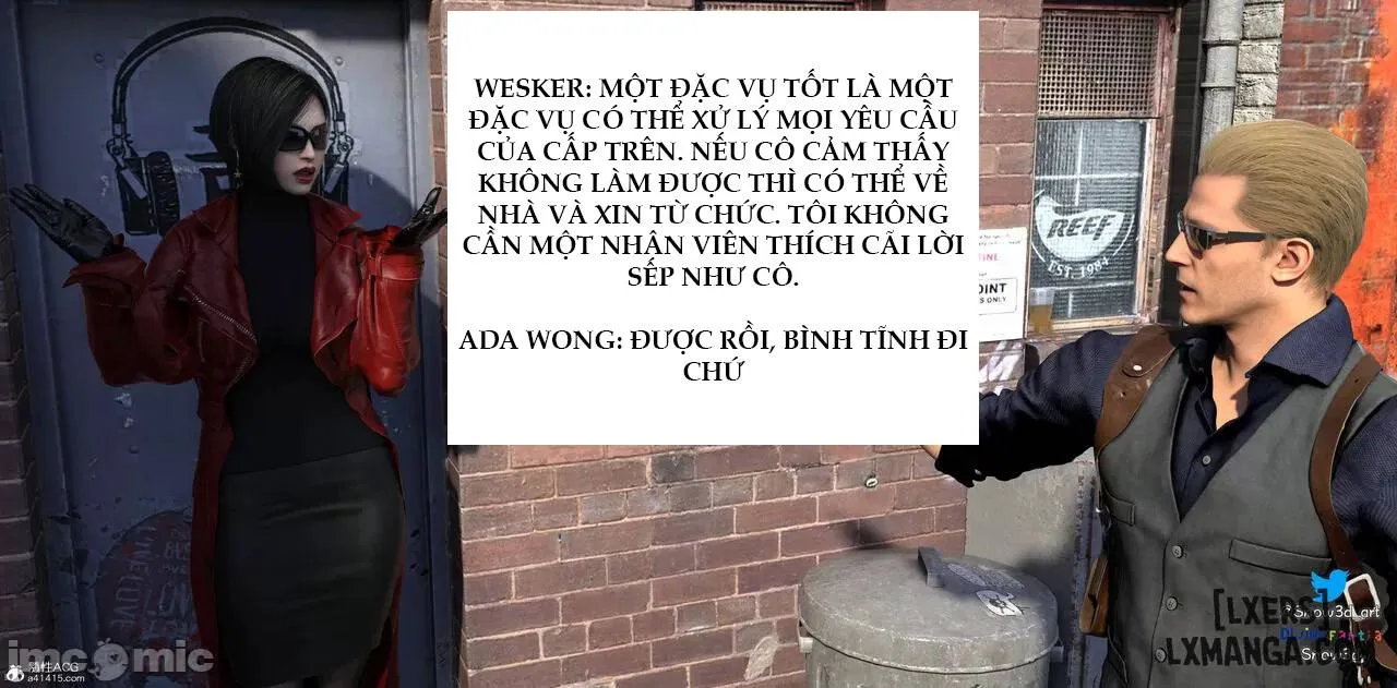 HentaiVN.net - Ảnh 6 - Ada Wong Và Tên Ăn Xin - Chương 1