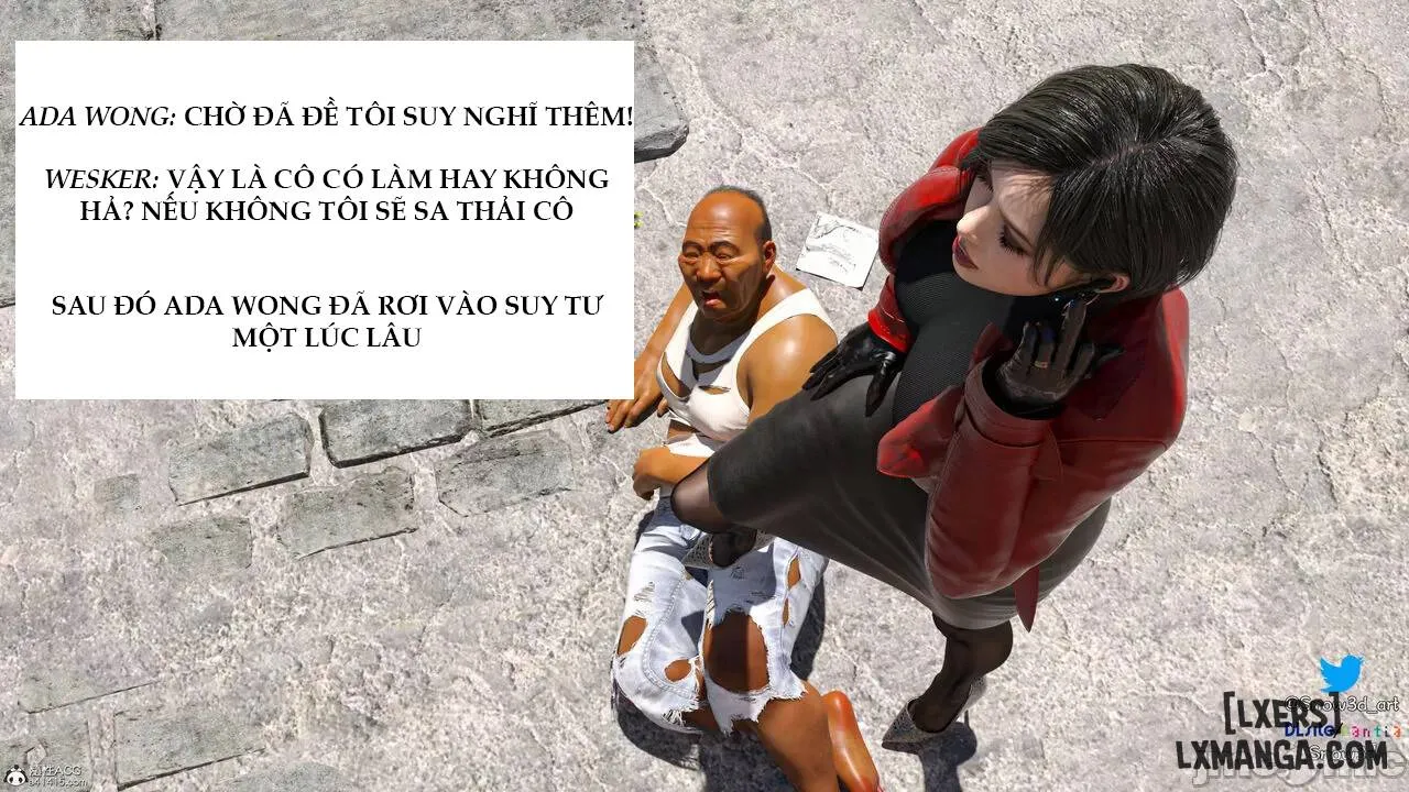 HentaiVN.net - Ảnh 68 - Ada Wong Và Tên Ăn Xin - Chương 1