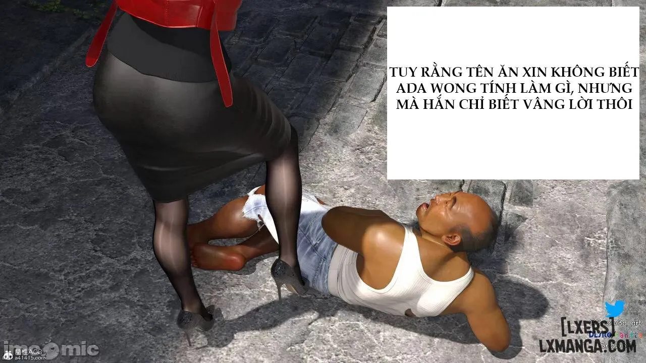 HentaiVN.net - Ảnh 71 - Ada Wong Và Tên Ăn Xin - Chương 1