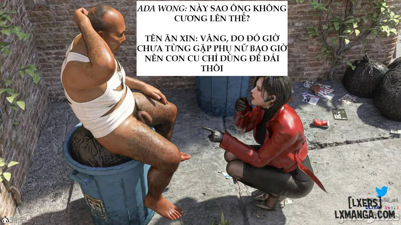 HentaiVN.net - Ảnh 81 - Ada Wong Và Tên Ăn Xin - Chương 1
