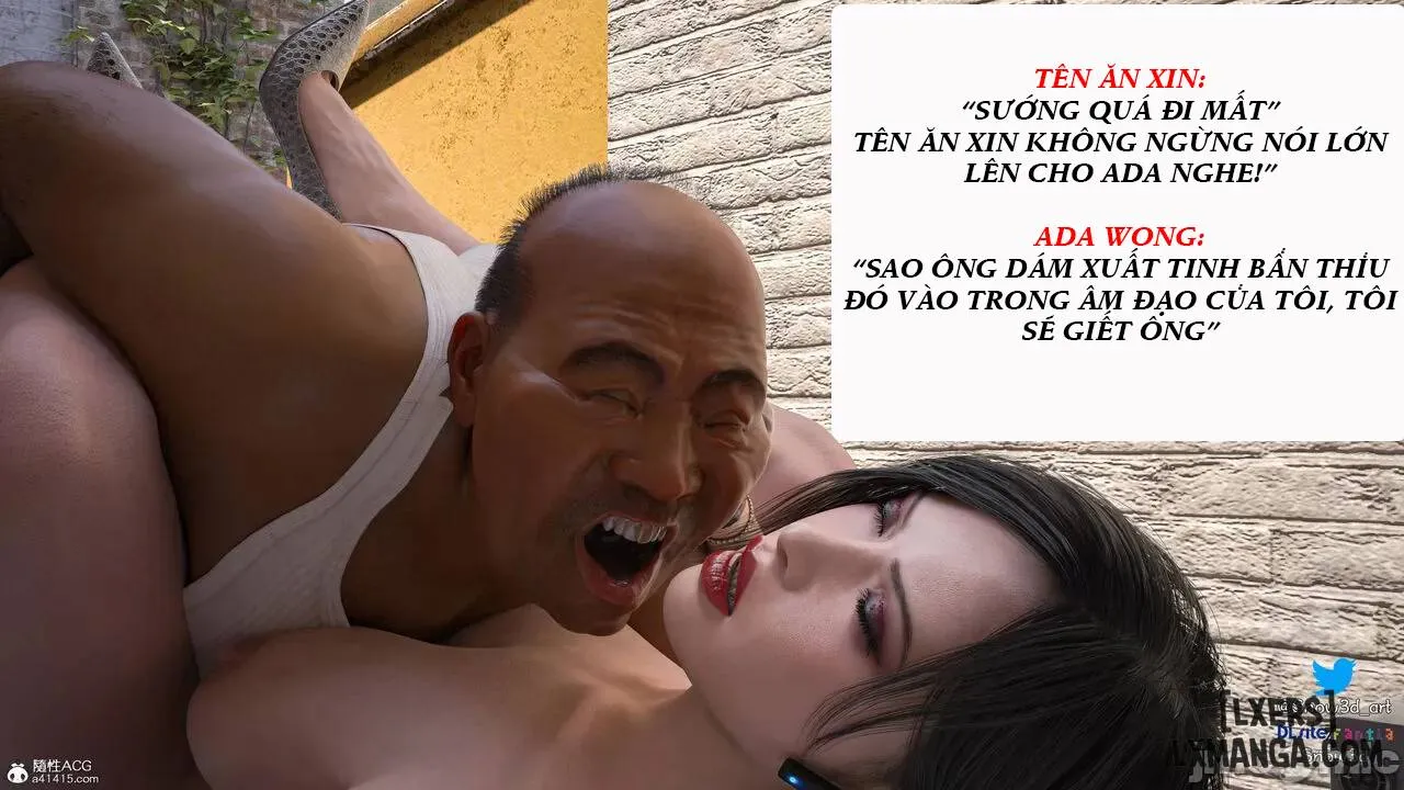 HentaiVN.net - Ảnh 103 - Ada Wong Và Tên Ăn Xin - Chương 2