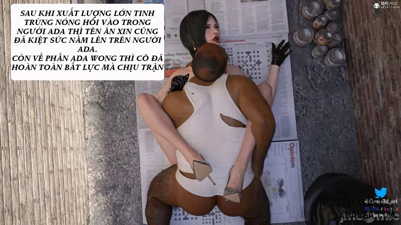HentaiVN.net - Ảnh 104 - Ada Wong Và Tên Ăn Xin - Chương 2