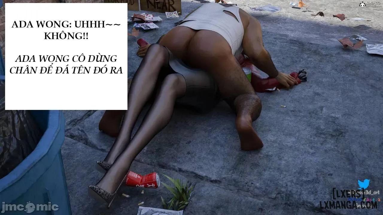 HentaiVN.net - Ảnh 11 - Ada Wong Và Tên Ăn Xin - Chương 2