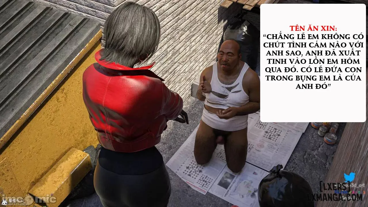 HentaiVN.net - Ảnh 119 - Ada Wong Và Tên Ăn Xin - Chương 2