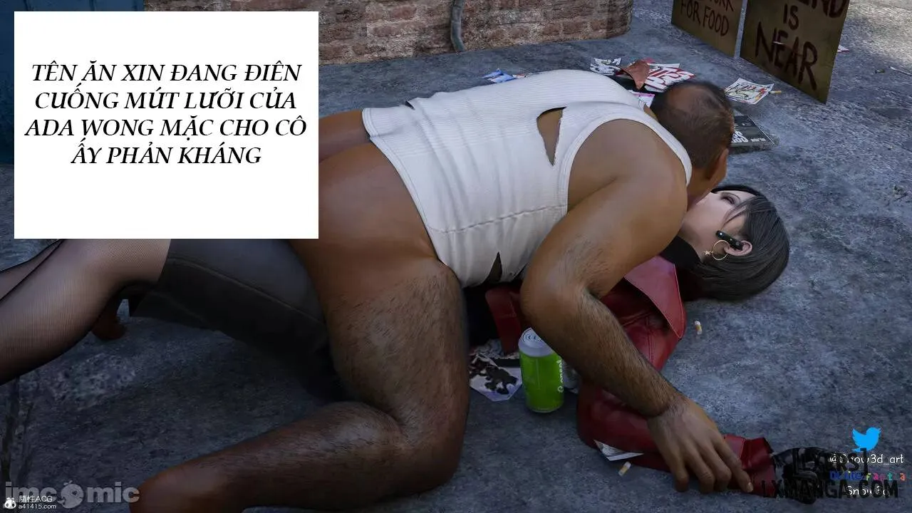 HentaiVN.net - Ảnh 15 - Ada Wong Và Tên Ăn Xin - Chương 2