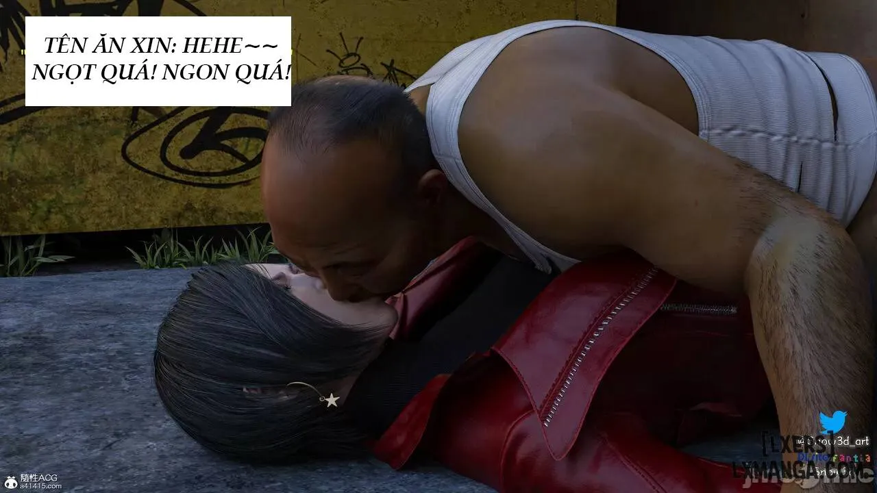 HentaiVN.net - Ảnh 16 - Ada Wong Và Tên Ăn Xin - Chương 2