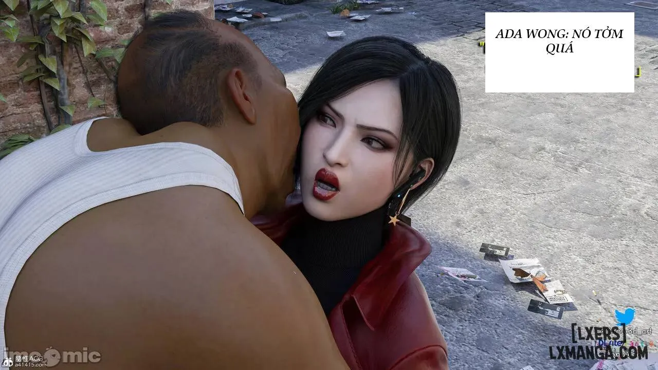 HentaiVN.net - Ảnh 23 - Ada Wong Và Tên Ăn Xin - Chương 2