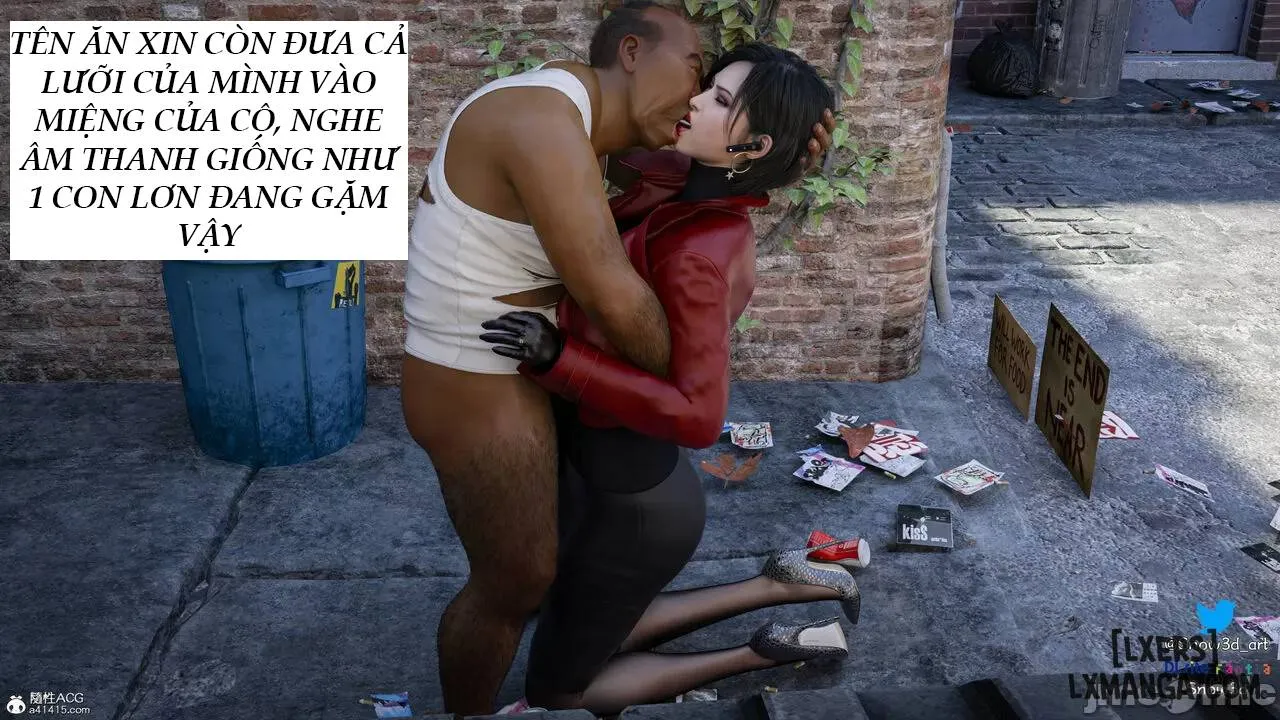 HentaiVN.net - Ảnh 26 - Ada Wong Và Tên Ăn Xin - Chương 2