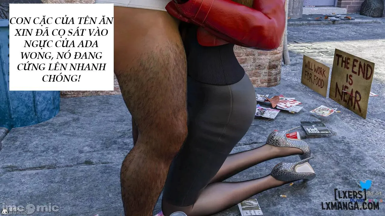 HentaiVN.net - Ảnh 27 - Ada Wong Và Tên Ăn Xin - Chương 2