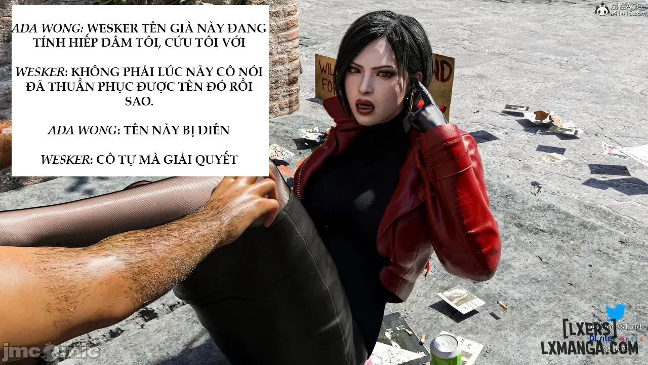 HentaiVN.net - Ảnh 3 - Ada Wong Và Tên Ăn Xin - Chương 2