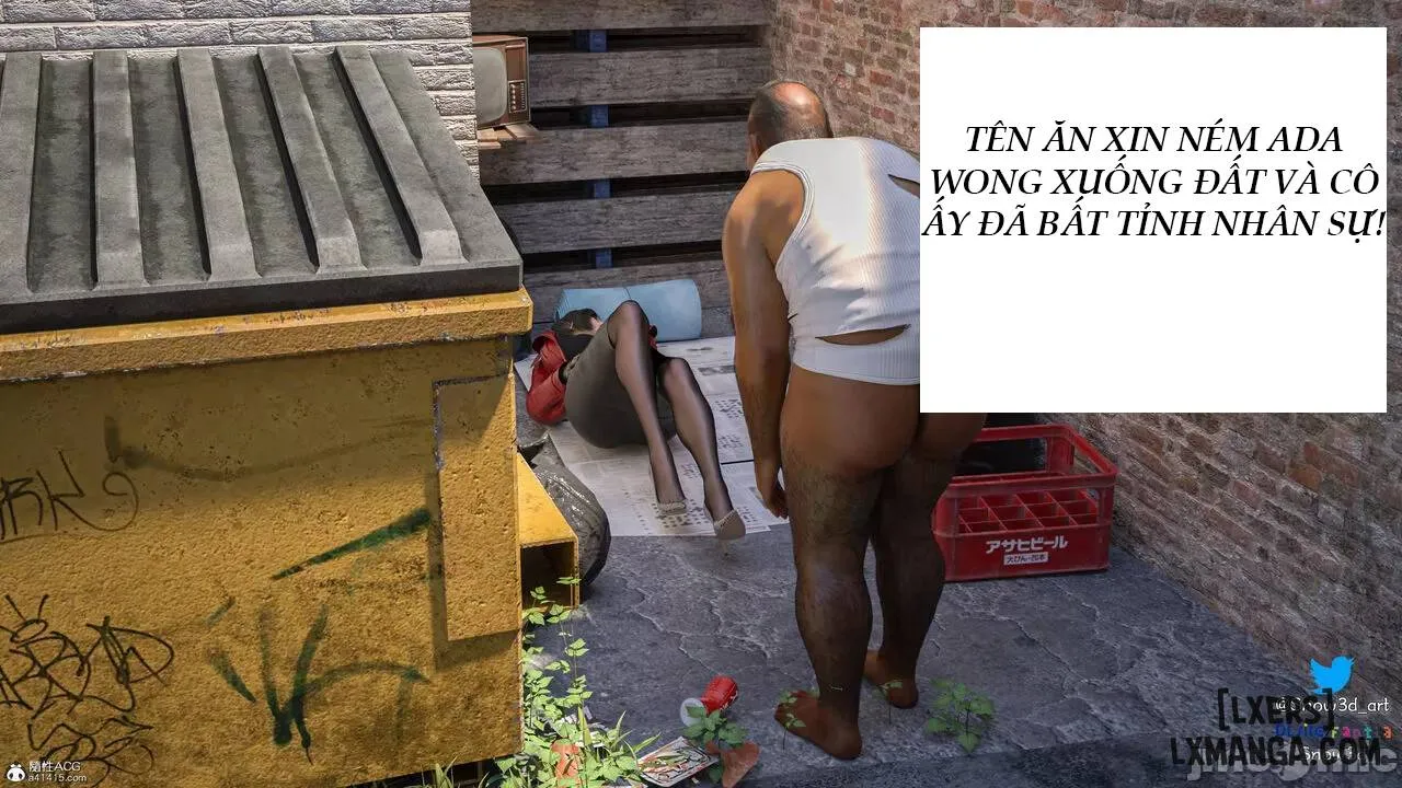 HentaiVN.net - Ảnh 34 - Ada Wong Và Tên Ăn Xin - Chương 2