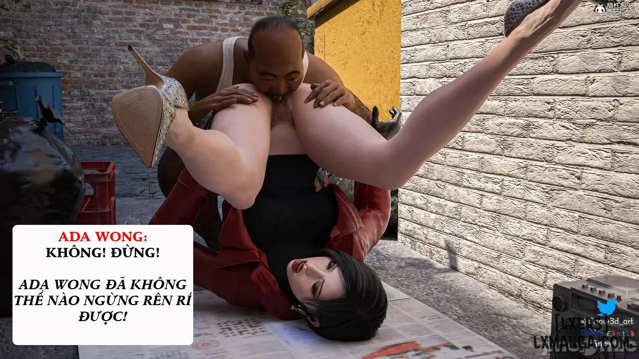 HentaiVN.net - Ảnh 54 - Ada Wong Và Tên Ăn Xin - Chương 2