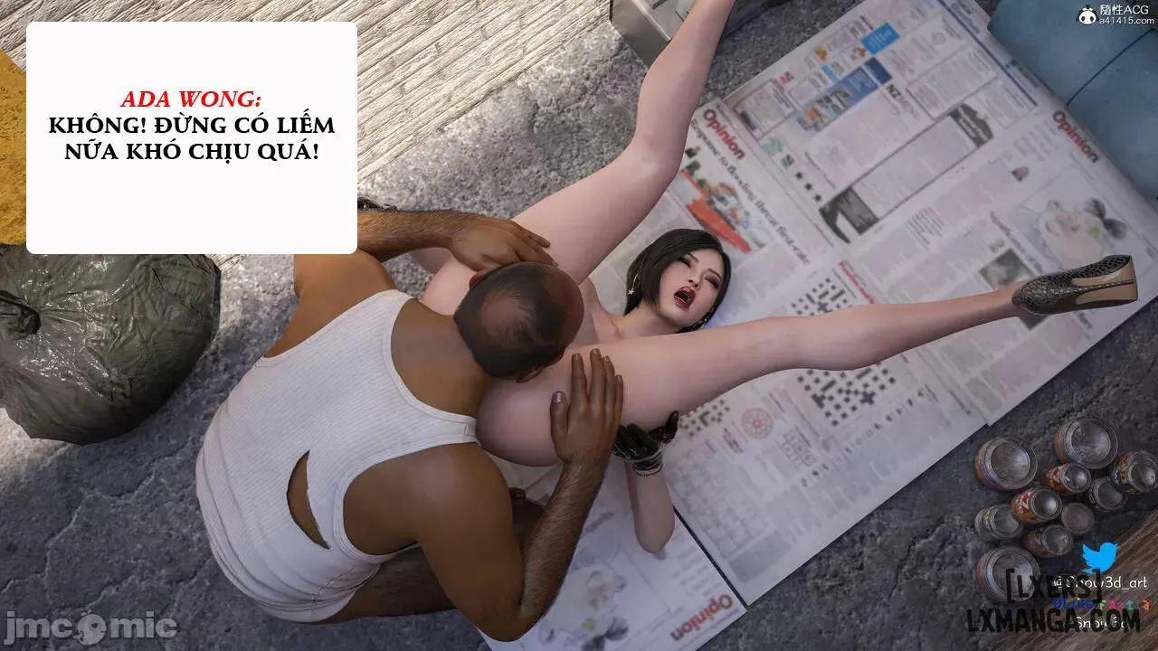 HentaiVN.net - Ảnh 56 - Ada Wong Và Tên Ăn Xin - Chương 2
