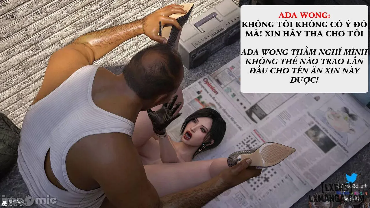 HentaiVN.net - Ảnh 72 - Ada Wong Và Tên Ăn Xin - Chương 2