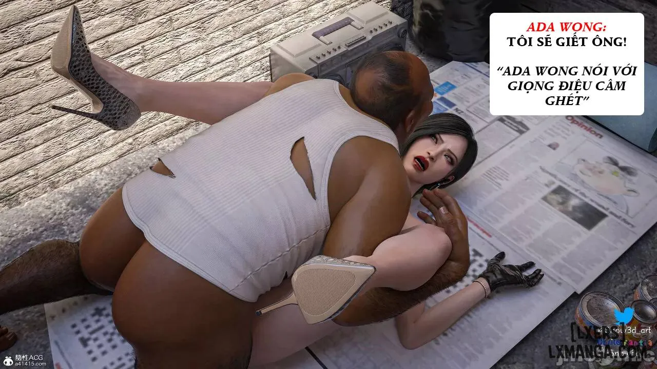 HentaiVN.net - Ảnh 81 - Ada Wong Và Tên Ăn Xin - Chương 2