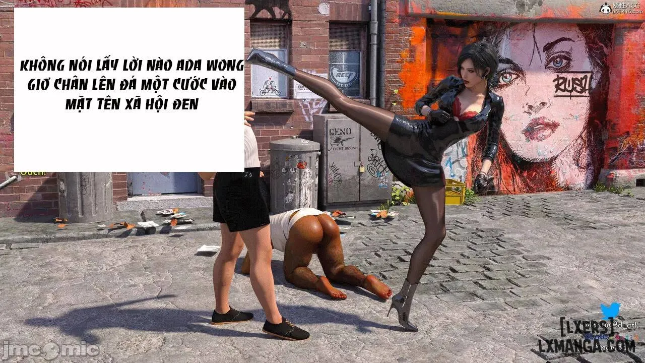 HentaiVN.net - Ảnh 19 - Ada Wong Và Tên Ăn Xin - Chương 3