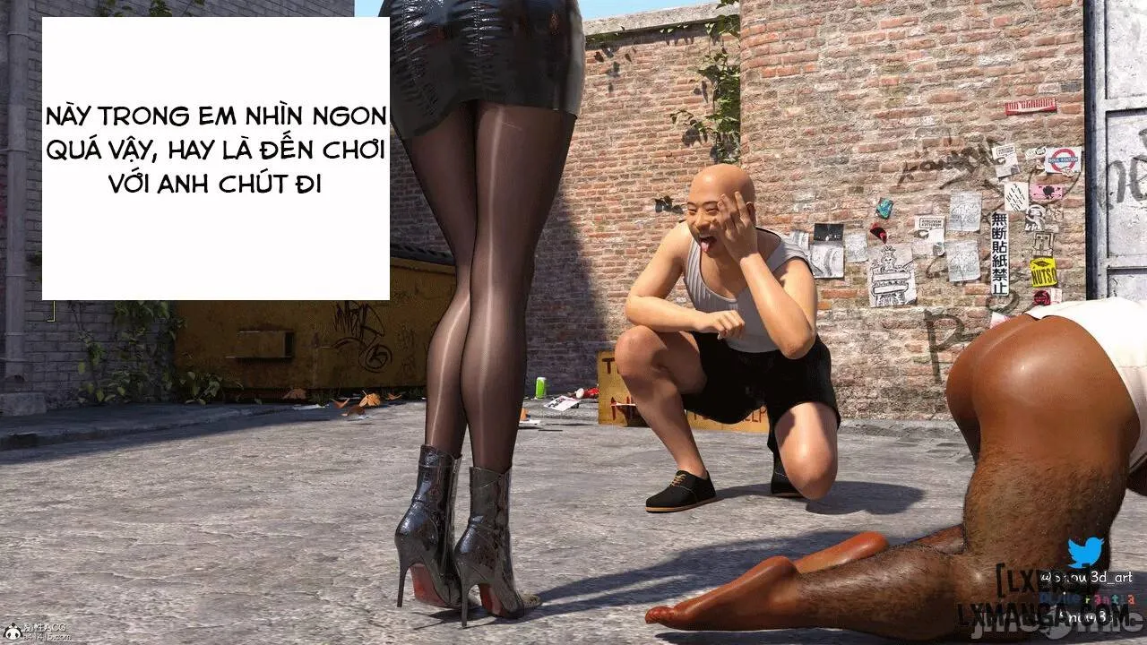 HentaiVN.net - Ảnh 24 - Ada Wong Và Tên Ăn Xin - Chương 3