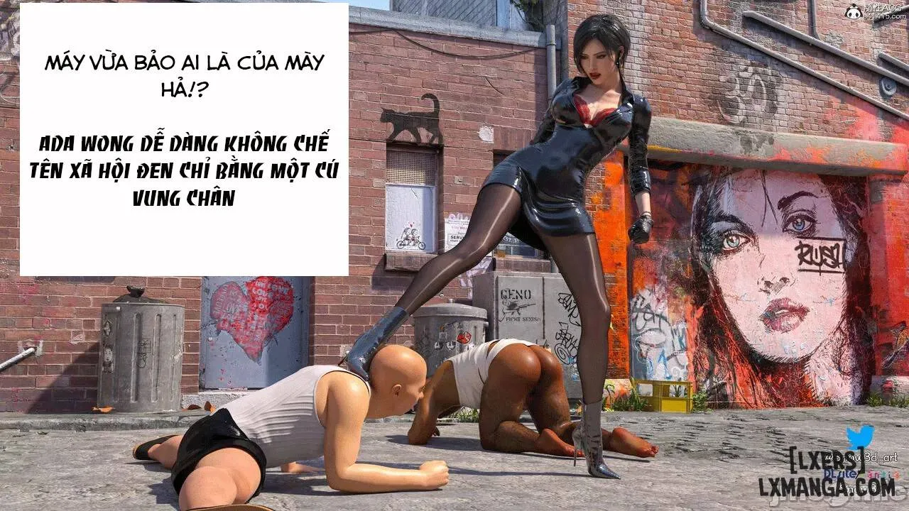 HentaiVN.net - Ảnh 28 - Ada Wong Và Tên Ăn Xin - Chương 3