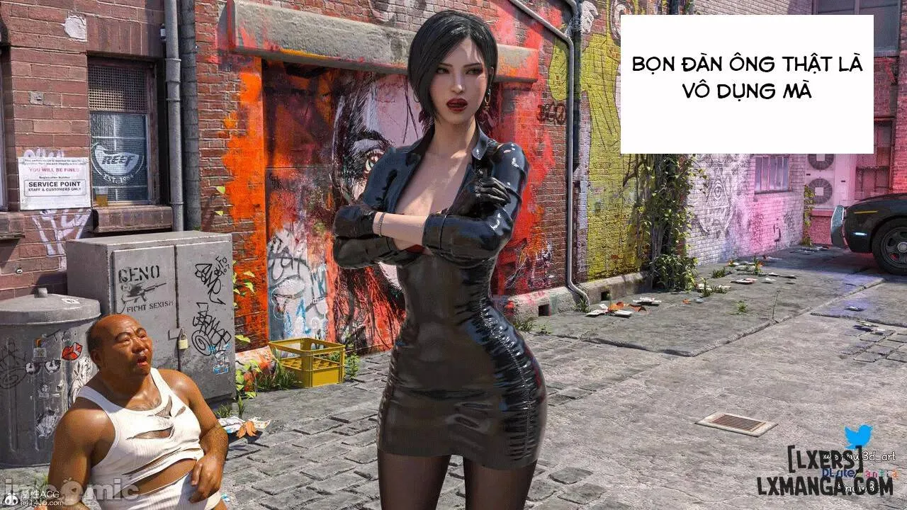 HentaiVN.net - Ảnh 33 - Ada Wong Và Tên Ăn Xin - Chương 3