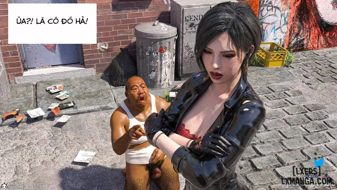 HentaiVN.net - Ảnh 34 - Ada Wong Và Tên Ăn Xin - Chương 3