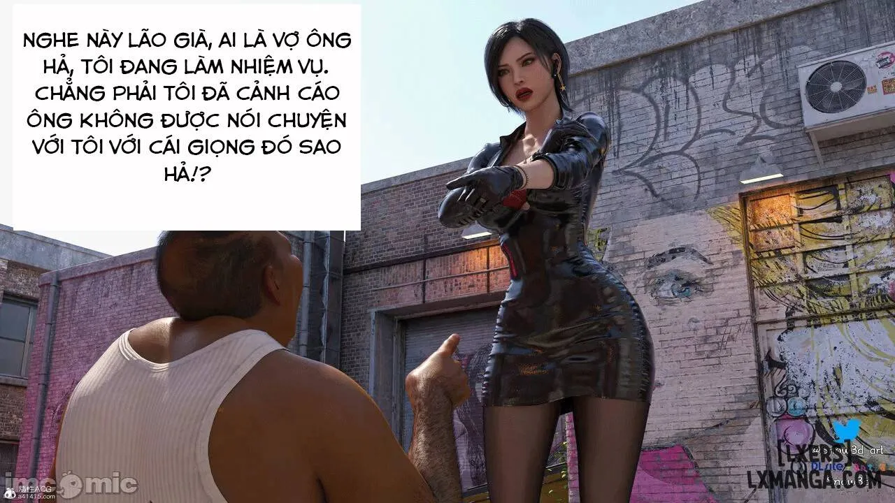 HentaiVN.net - Ảnh 38 - Ada Wong Và Tên Ăn Xin - Chương 3
