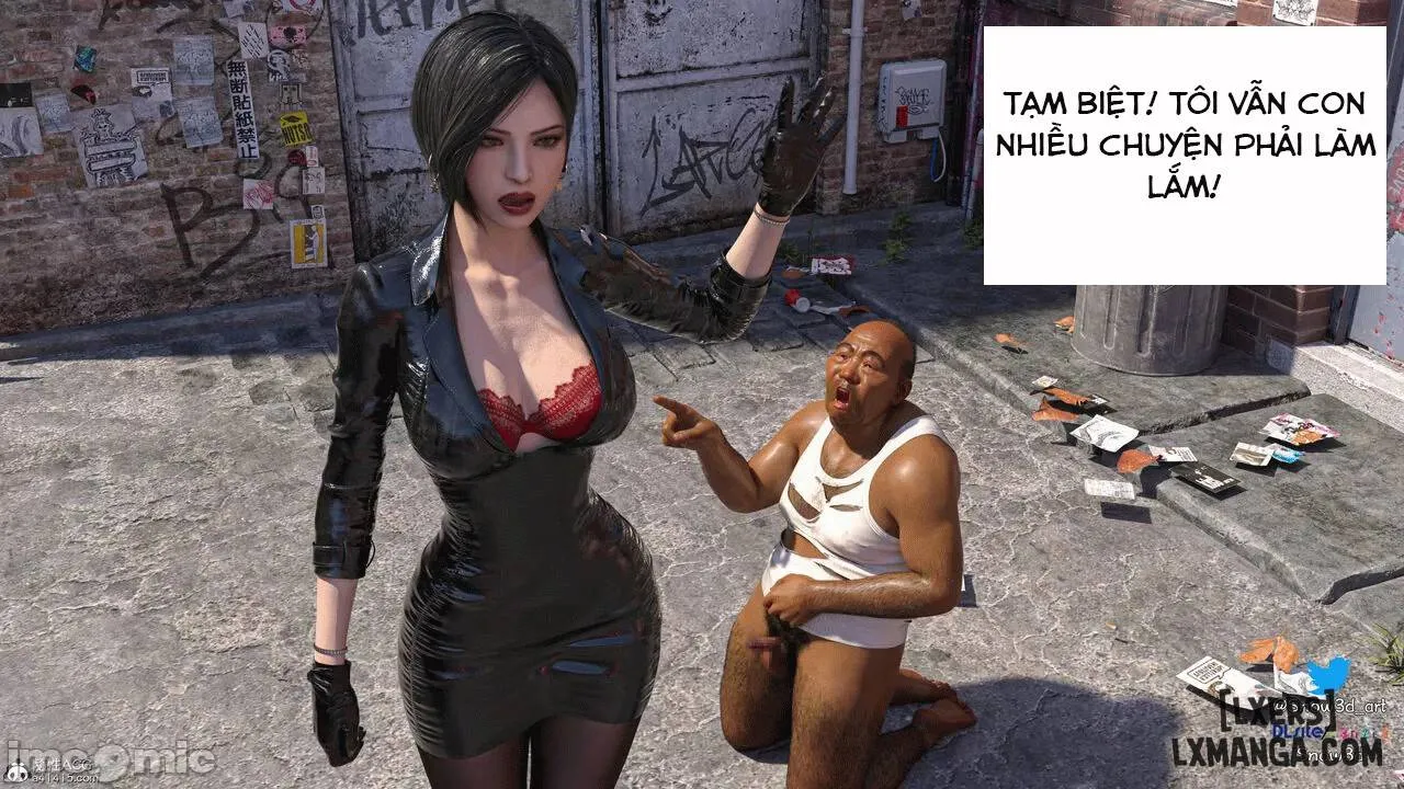 HentaiVN.net - Ảnh 39 - Ada Wong Và Tên Ăn Xin - Chương 3