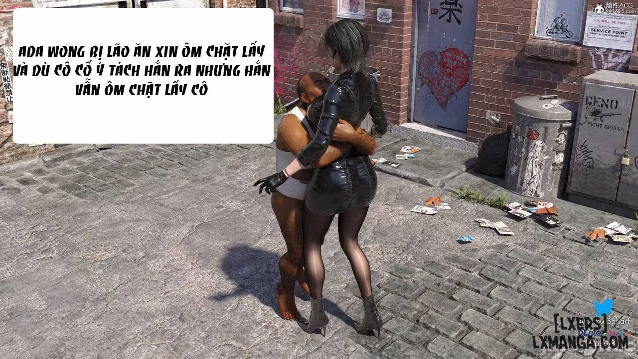 HentaiVN.net - Ảnh 49 - Ada Wong Và Tên Ăn Xin - Chương 3
