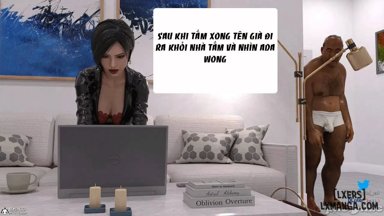 HentaiVN.net - Ảnh 57 - Ada Wong Và Tên Ăn Xin - Chương 3