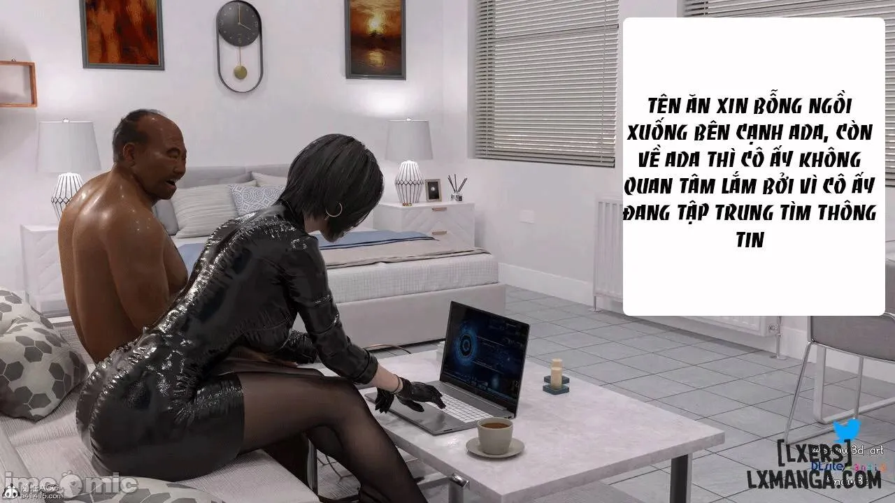 HentaiVN.net - Ảnh 61 - Ada Wong Và Tên Ăn Xin - Chương 3