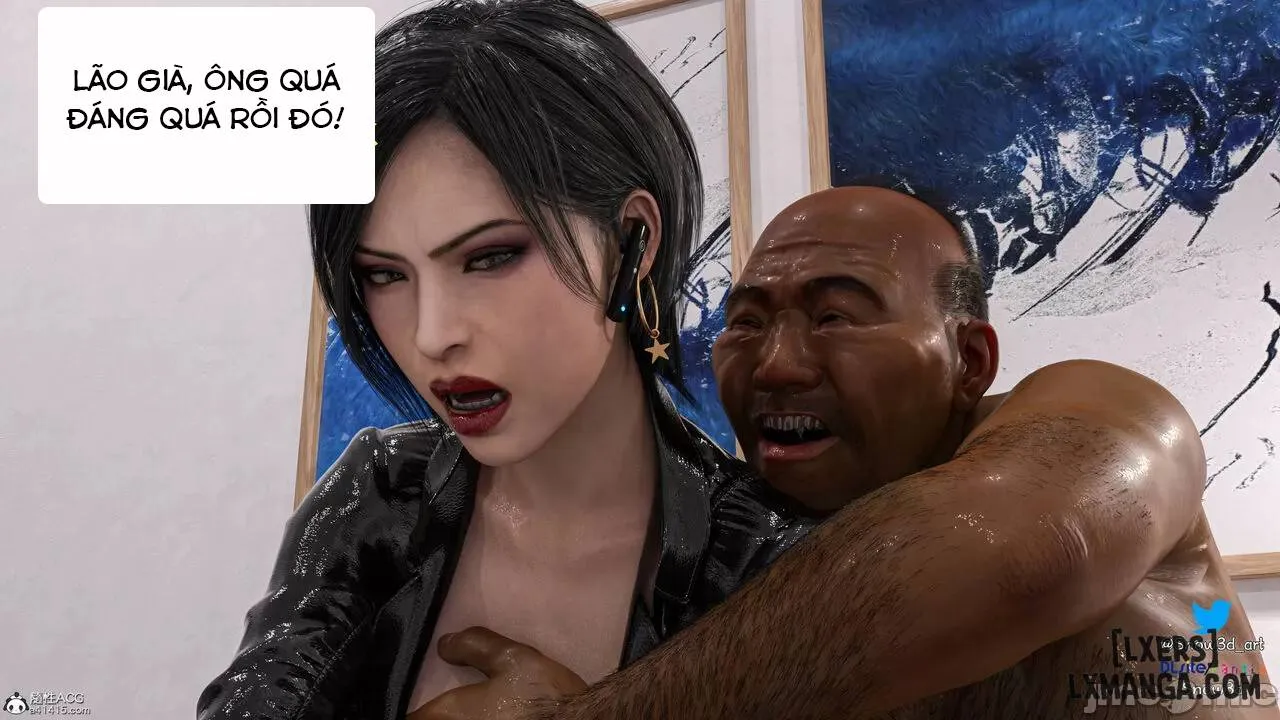 HentaiVN.net - Ảnh 71 - Ada Wong Và Tên Ăn Xin - Chương 3