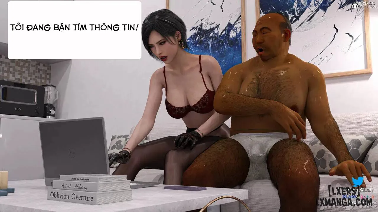 HentaiVN.net - Ảnh 94 - Ada Wong Và Tên Ăn Xin - Chương 3