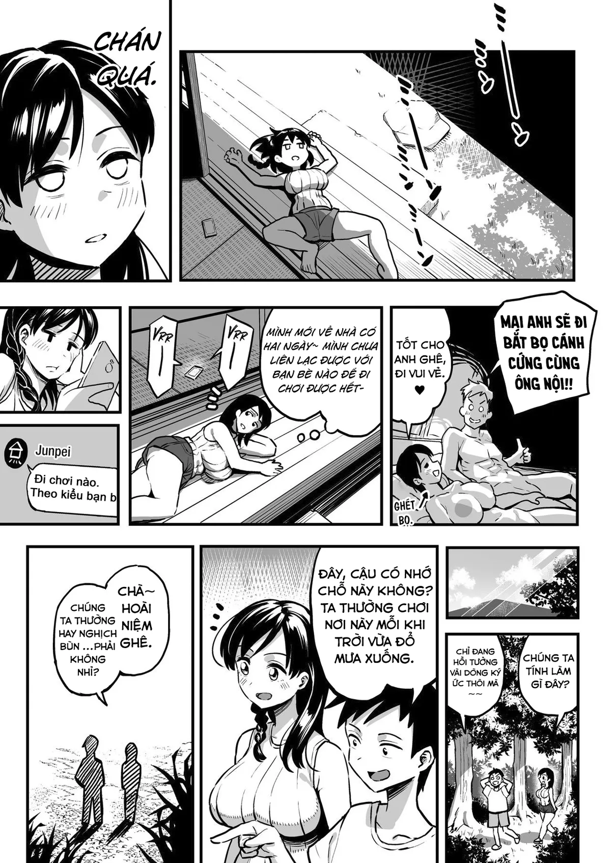 HentaiVN.net - Ảnh 17 - Tháng 8, 10 Năm Sau, Với Cậu. [August, 10 Years Later, With You; Juunengo No Hachigatsu Kimi To.] - Chap 1