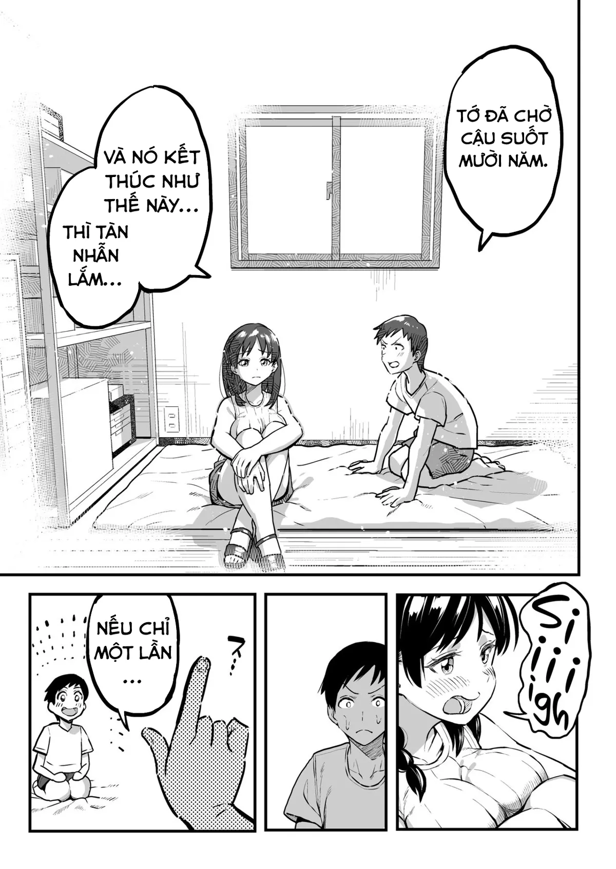 HentaiVN.net - Ảnh 23 - Tháng 8, 10 Năm Sau, Với Cậu. [August, 10 Years Later, With You; Juunengo No Hachigatsu Kimi To.] - Chap 1