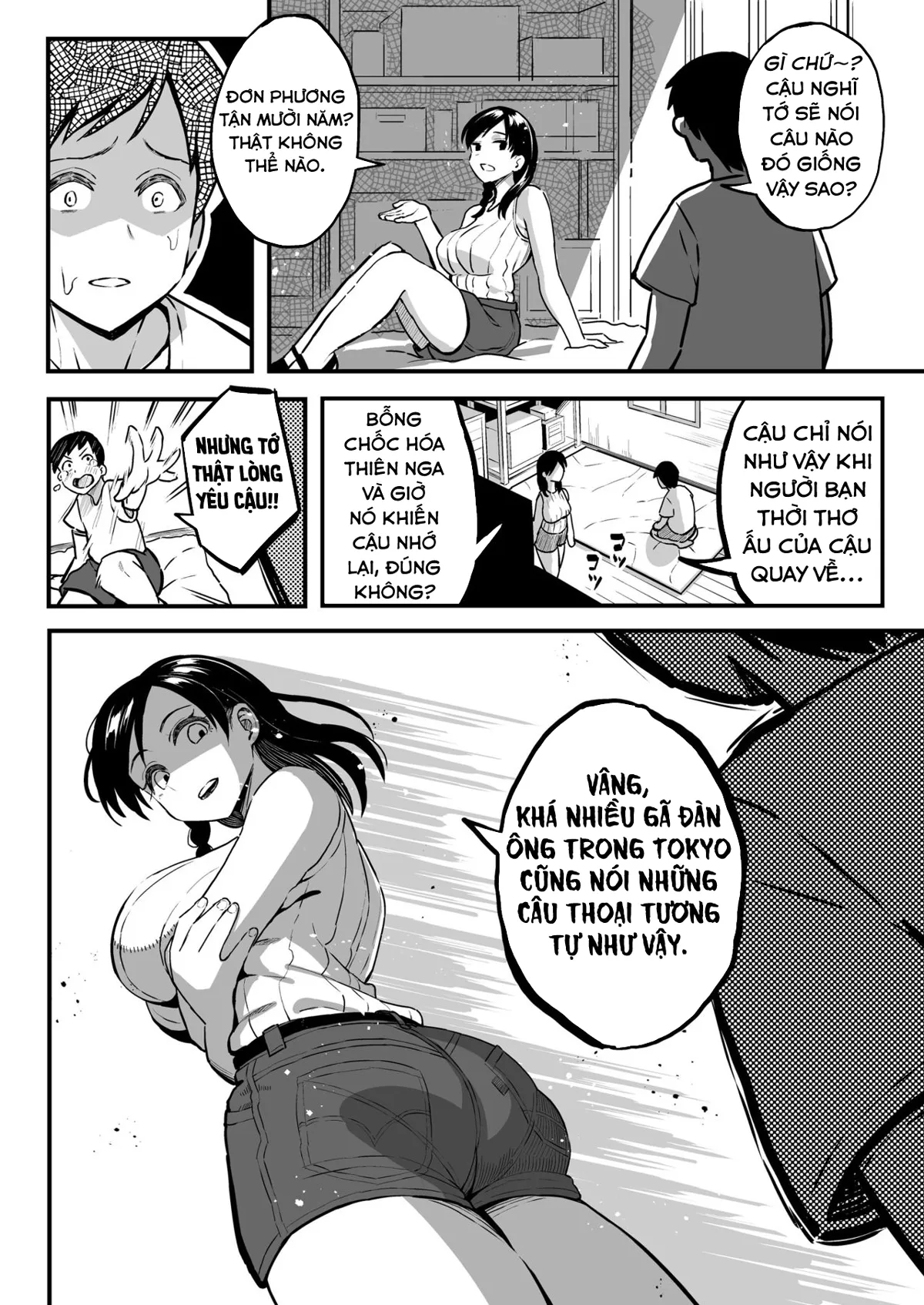 HentaiVN.net - Ảnh 24 - Tháng 8, 10 Năm Sau, Với Cậu. [August, 10 Years Later, With You; Juunengo No Hachigatsu Kimi To.] - Chap 1