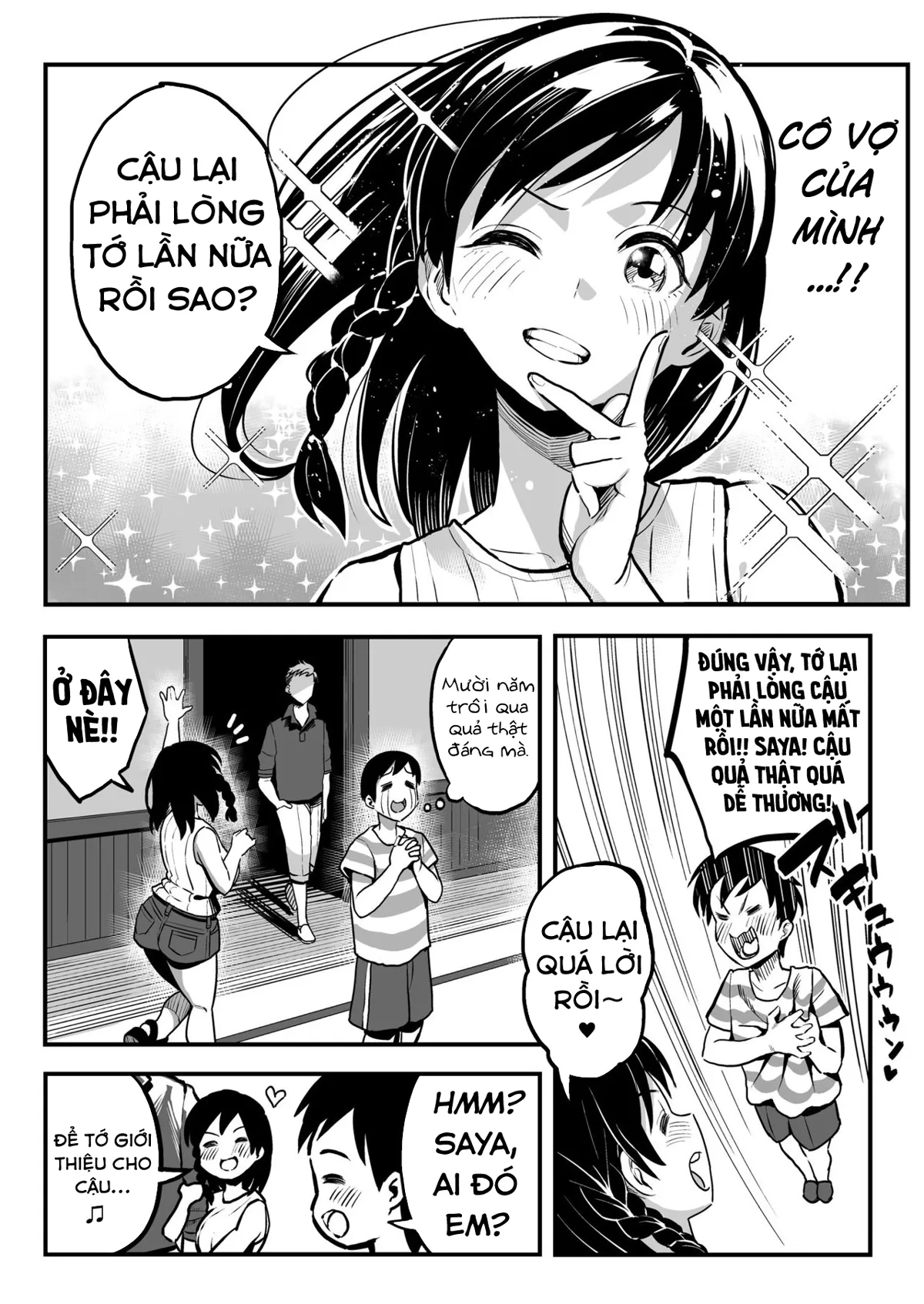 HentaiVN.net - Ảnh 6 - Tháng 8, 10 Năm Sau, Với Cậu. [August, 10 Years Later, With You; Juunengo No Hachigatsu Kimi To.] - Chap 1