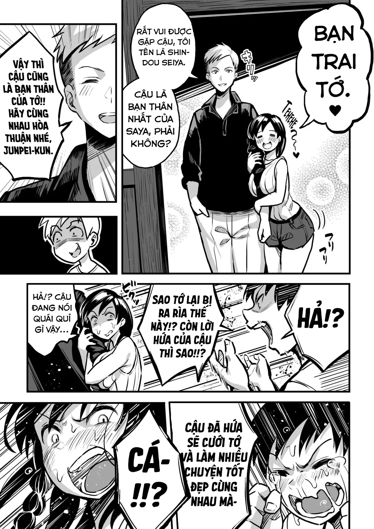 HentaiVN.net - Ảnh 7 - Tháng 8, 10 Năm Sau, Với Cậu. [August, 10 Years Later, With You; Juunengo No Hachigatsu Kimi To.] - Chap 1
