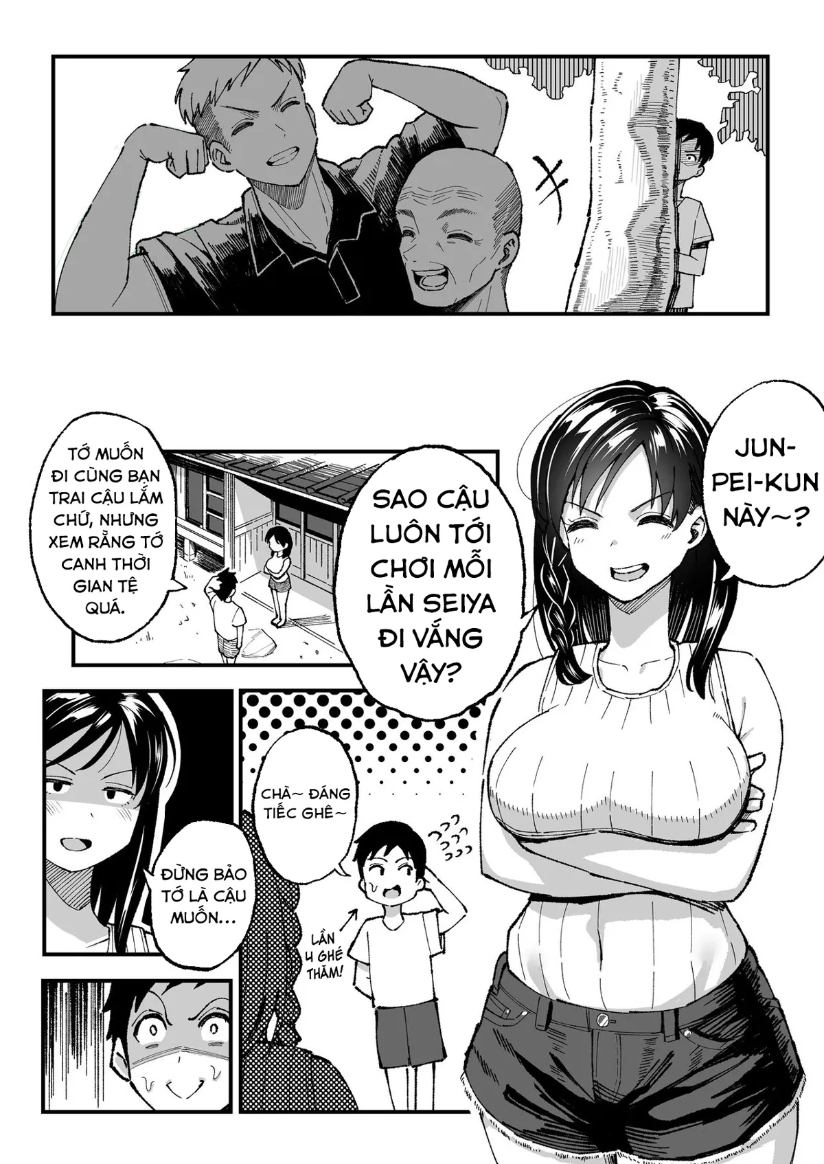 HentaiVN.net - Ảnh 8 - Tháng 8, 10 Năm Sau, Với Cậu. [August, 10 Years Later, With You; Juunengo No Hachigatsu Kimi To.] - Chap 3