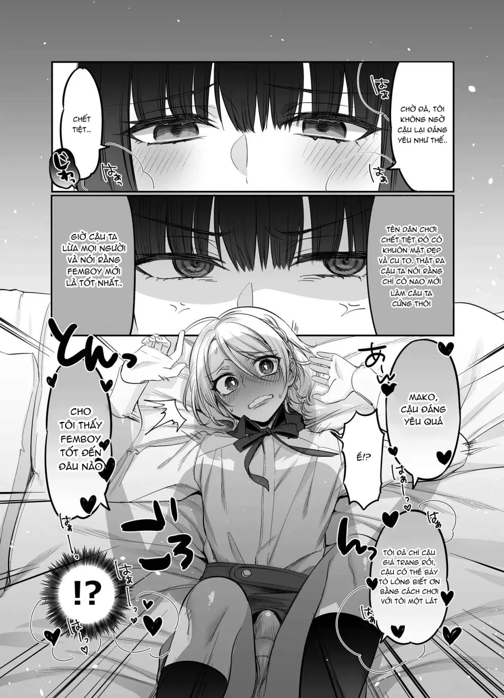 HentaiVN.net - Ảnh 13 - Shoshinsha Josou Danshi o Osotte Mita - chap 1