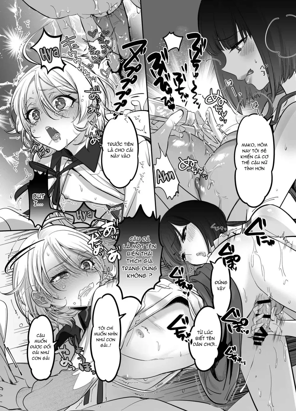 HentaiVN.net - Ảnh 20 - Shoshinsha Josou Danshi o Osotte Mita - chap 1