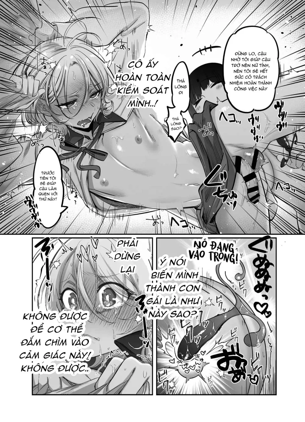 HentaiVN.net - Ảnh 21 - Shoshinsha Josou Danshi o Osotte Mita - chap 1