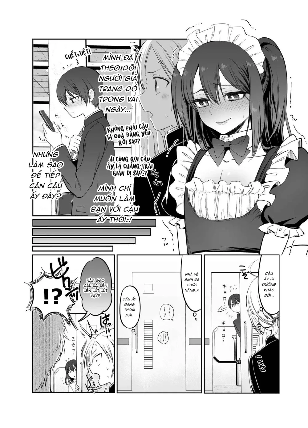 HentaiVN.net - Ảnh 5 - Shoshinsha Josou Danshi o Osotte Mita - chap 1