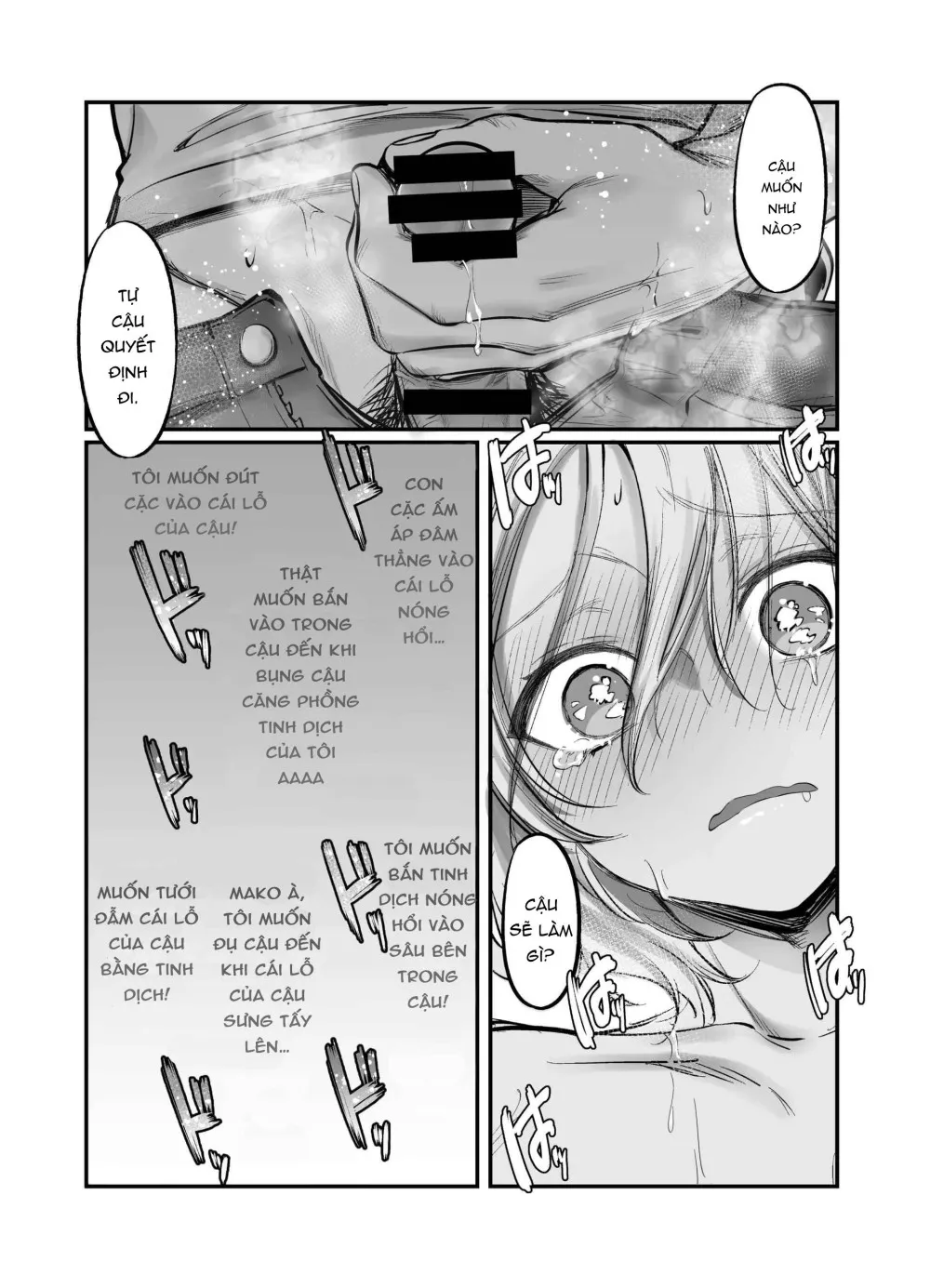 HentaiVN.net - Ảnh 9 - Shoshinsha Josou Danshi o Osotte Mita - chap 2