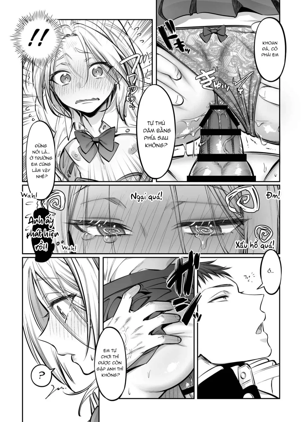 HentaiVN.net - Ảnh 26 - Shoshinsha Josou Danshi o Osotte Mita - chap 3