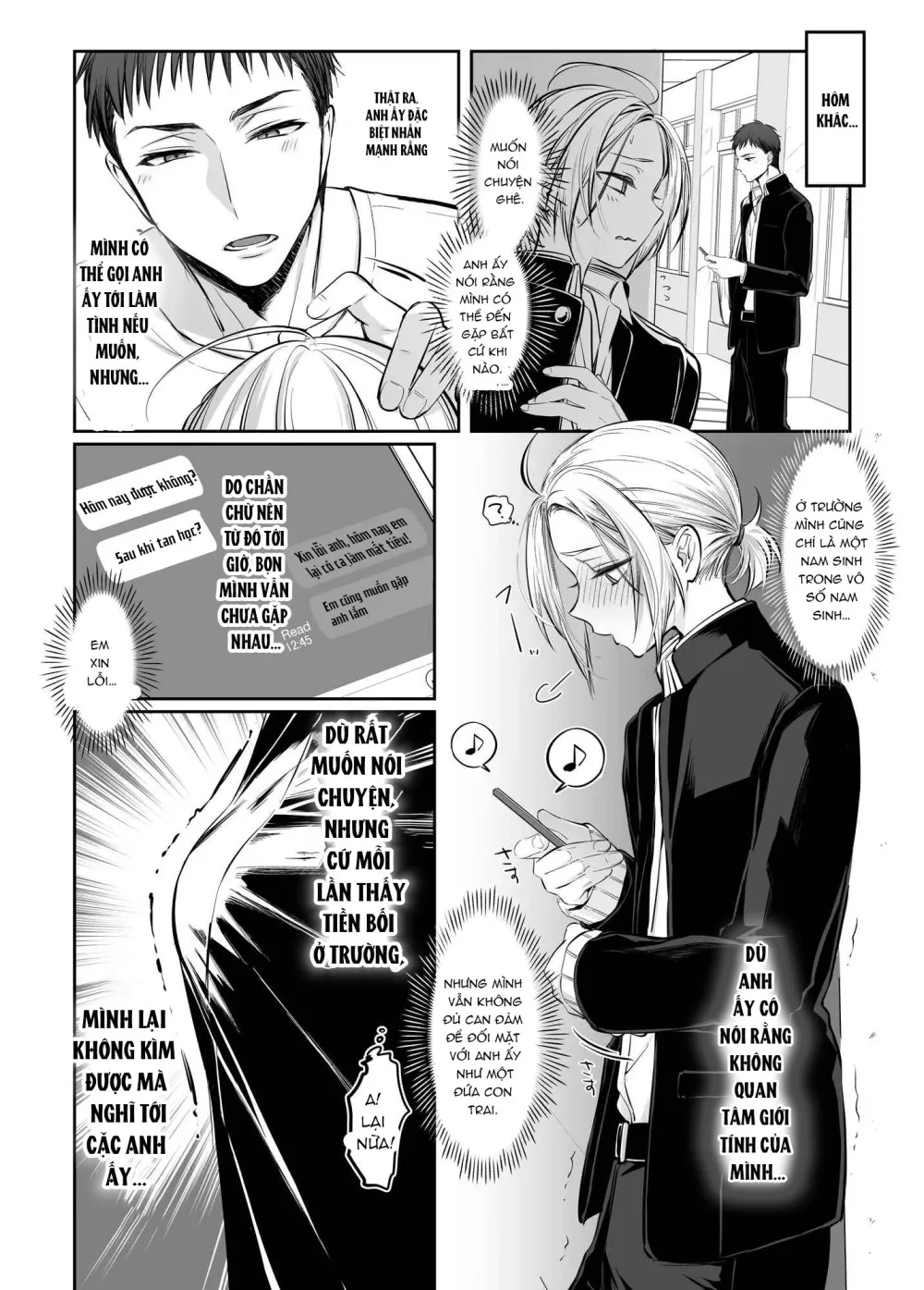 HentaiVN.net - Ảnh 9 - Shoshinsha Josou Danshi o Osotte Mita - chap 3