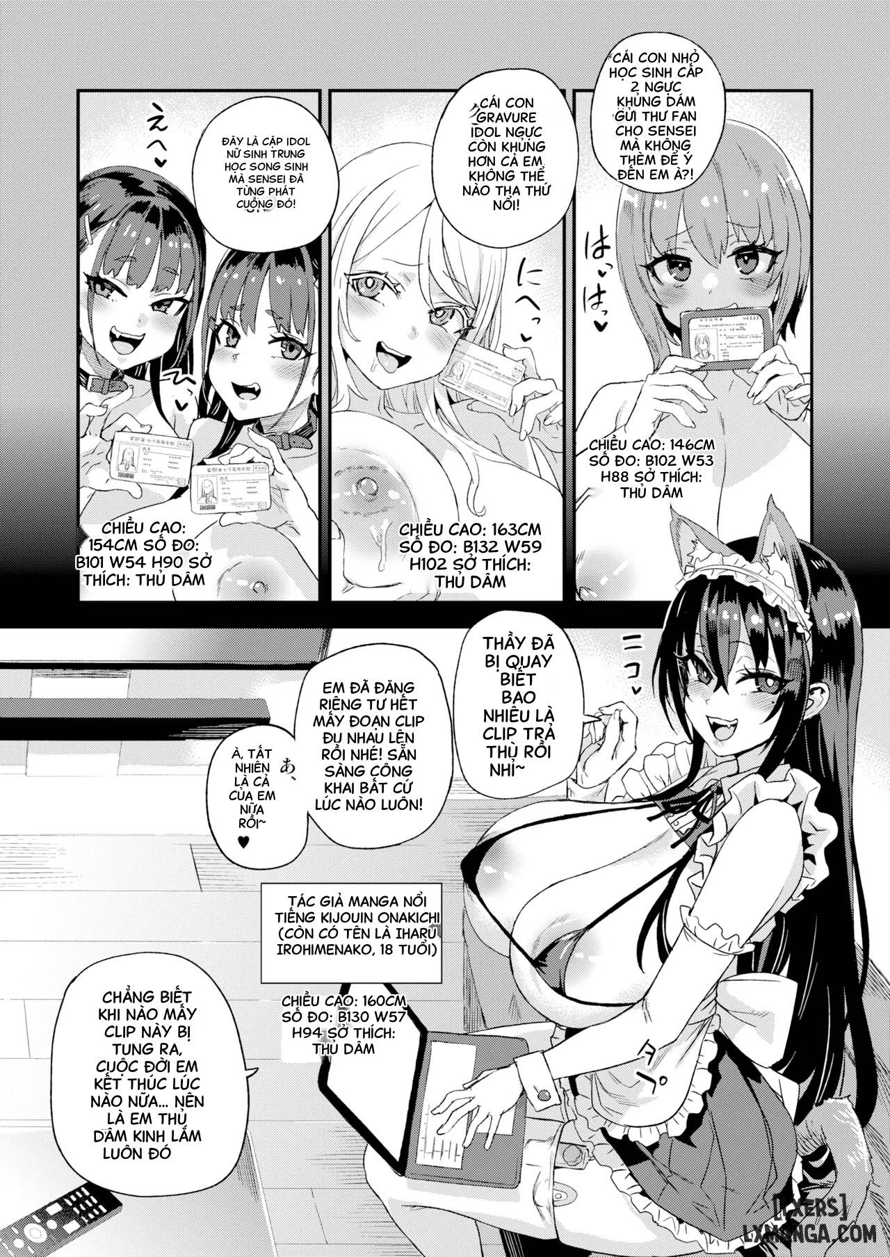 HentaiVN.net - Ảnh 4 - Kijouin Sensei no Harem LIVE - Kijouin Sensei's Harem Project - Oneshot