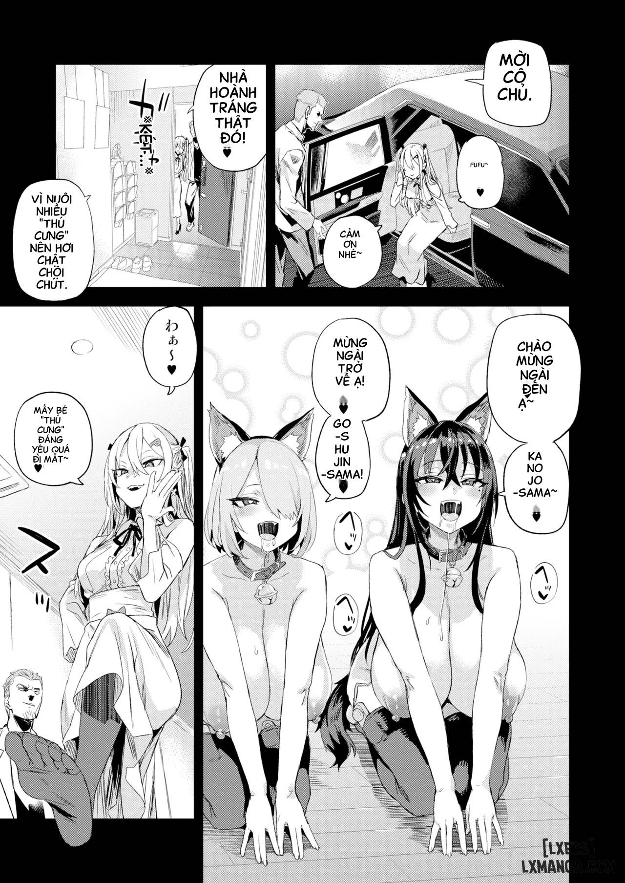 HentaiVN.net - Ảnh 56 - Kijouin Sensei no Harem LIVE - Kijouin Sensei's Harem Project - Oneshot