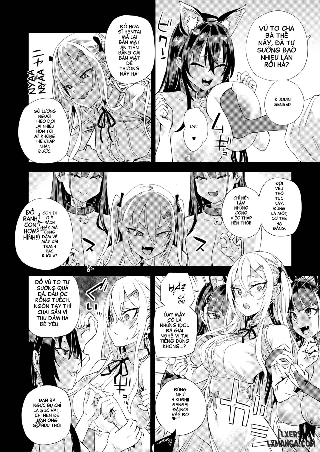 HentaiVN.net - Ảnh 57 - Kijouin Sensei no Harem LIVE - Kijouin Sensei's Harem Project - Oneshot