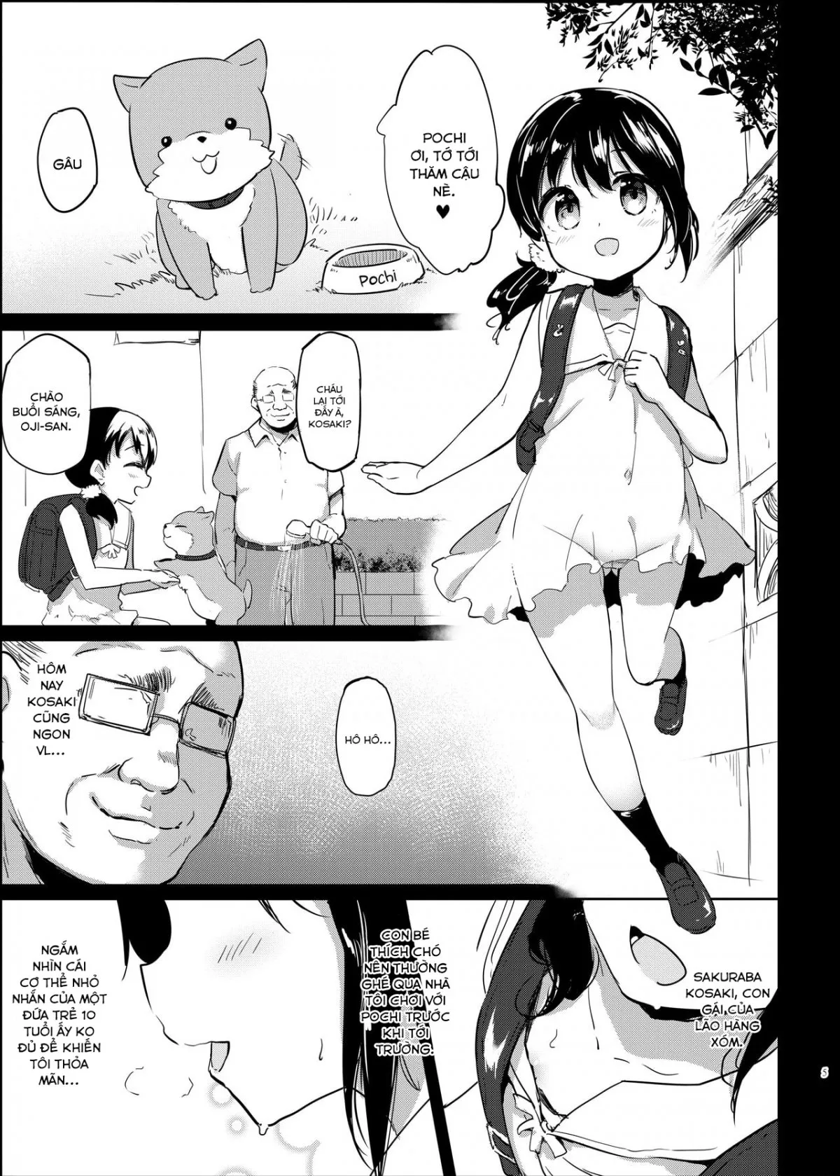HentaiVN.net - Ảnh 4 - Pochi Mesuyouken Choukyou - Chap 1